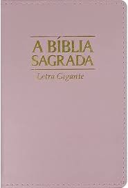 Bíblia Sagrada Mover de Deus - ARC - capa luxo - rosa