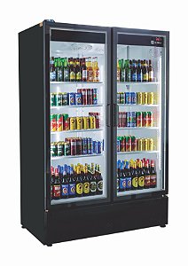 Cervejeira Vertical SUPREMA 2 Portas Full Glass 1200L Frilux