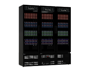 Expositor Refrigerado Mondrian 3 Portas Polo Frio