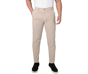 Calça sarja slim iron