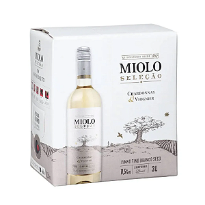 Vinho Miolo Seleção Chardonnay & Viognier Bag in Box 3 Litros