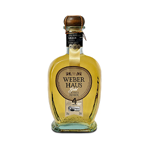 Cachaça Weber Haus Premium Gold 4 Anos 750ml