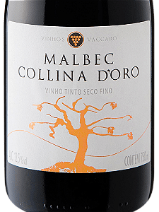 Vinho Vaccaro Collina D'oro Malbec