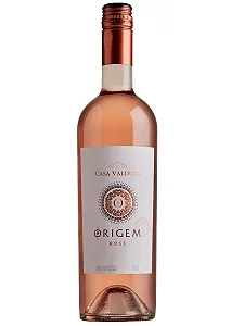 Vinho Casa Valduga Origem Sauvignon Blanc e Merlot Rosé Chile
