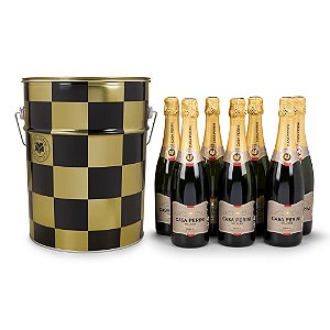 Espumante Kit Balde Casa Perini Brut c/7un