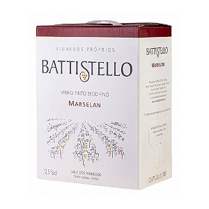 Vinho Battistello Marselan Bag in Box 3 Litros