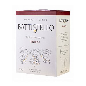 Vinho Battistello Merlot Bag in Box 3lt