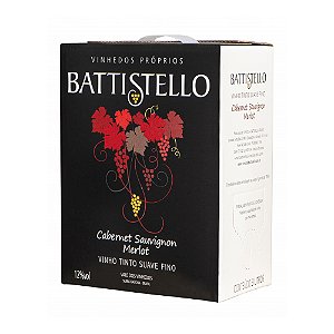 Vinto Battistello Suave Cab Sauv/Merlot Bag 3 Litros