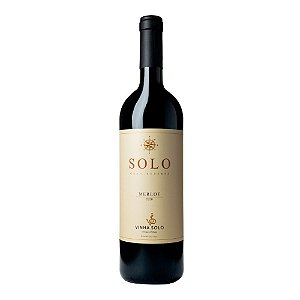Vinho Vinha Solo Merlot Gran Reserva