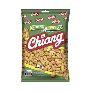 Amendoim SEM PELÍCULA Frito e Salgado 400g