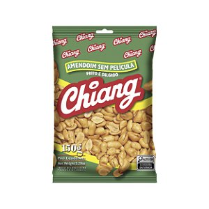Amendoim SEM PELÍCULA Frito e Salgado 150g