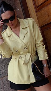 PARKA EM SUEDE