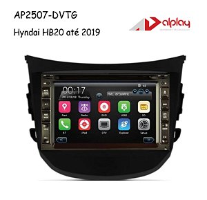 Central Multimidia Hyundai Hb20 até 2019 Android Alplay AP2507-DVTG - 7 polegadas