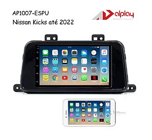 Central Multimidia Nissan Kicks até 2022 Alplay AP1007-ESPU - 7 polegadas