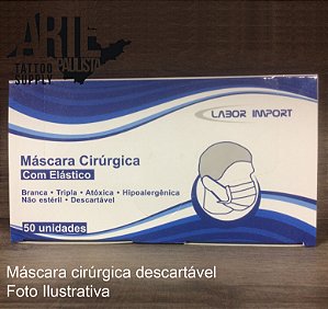 Máscara Cirúrgica descartável