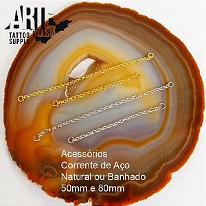 Acessório - Corrente Para Piercing - Aço