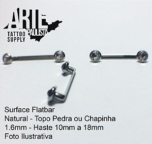 Surface Titãnio Flat Bar