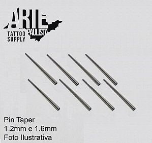 Pin Taper Titânio - Para Jóias Rosca Interna