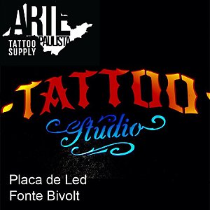 Placa de Led - Tattoo / Piercing