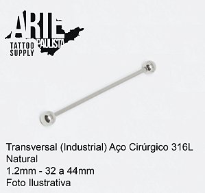 Transversal (Industrial) Básico Aço Cirúrgico 316L