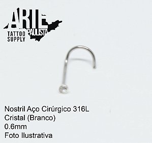 Nostril Básico Aço Cirúrgico 316L