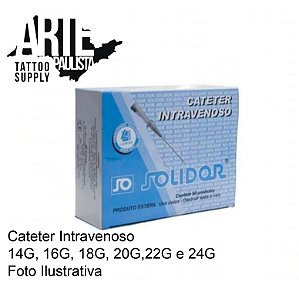 Cateter Periférico Intravenoso Solidor - Unidade avulsa