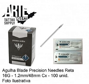 Agulha Blade Precision Needles 16G (1.2mm)