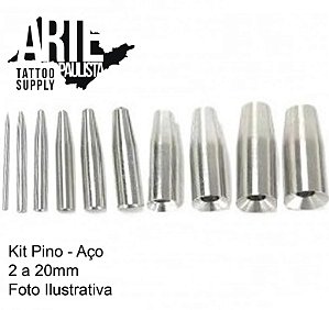 Kit Pino - Aço 2 a 20mm