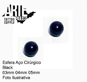 Esfera Padrão (Bolinha) Black