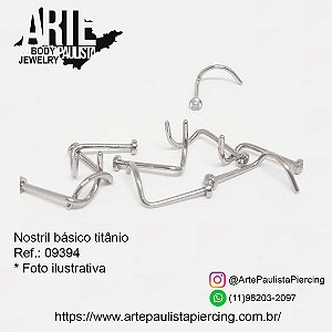 Nostril Básico Titanio ASTM-F136