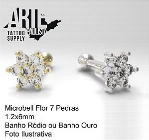 Microbell Flor 7 Pedras - Modelo 16