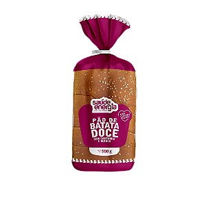 Pão De Batata Doce Com Castanha E Quinoa Sem Glúten Sem Lactose 500g