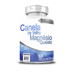 Canela De Velho Com Magnesio Quelato 500Mg 60 Caps - 4 Elementos