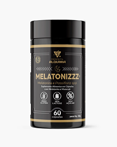 Melatonizzz (Melatonina+Passiflora) 60 Cápsulas - Perfeita Alquimia