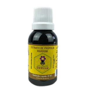 Extrato de Própolis Marrom 30ml - Santa Luz