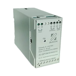 Relé Transdutor Analógico Isolado – Modelo ZL-OPT-0010-0420-F2