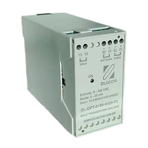 Relé Transdutor Analógico Isolado – Modelo ZL-OPT-0150-0420-F2