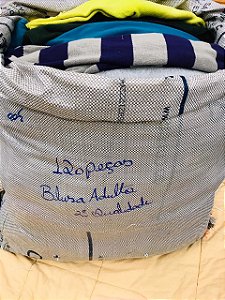 120 blusas adulto 2° qualidade