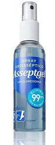 Spray Antisséptico Asseptgel com Clorexidina - 120ml