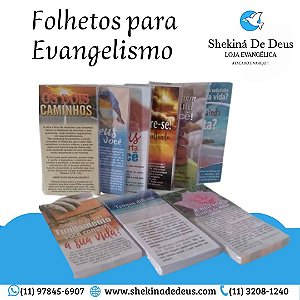 Folhetos para Evangelização