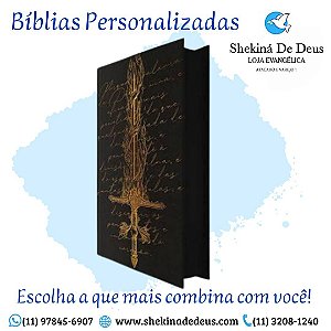 BIBLIA CAPA DURA JOVEM COM HARPA