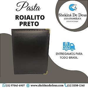 Pasta para hinos louvores modelo roialito