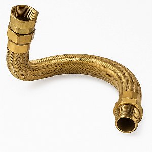 Flexível de cobre FG 3/4"x MF3/4" (0,30cm a 4,00 metros)