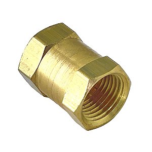 Luva De Latão 1/2 Junçao Para Instalação De Gás