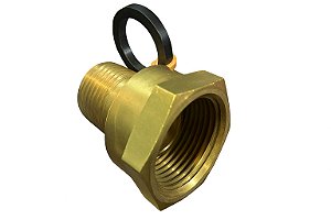 TUBETE PARA MEDIDORES A GÁS E HIDRANTE FG 1.1/4" BSP X MF 3/4" BSPT.