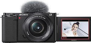 Sony Alpha ZV-E10 Kit + Lente 16-50mm 3.5-5.6
