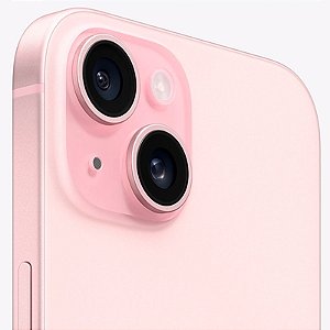 iPhone 15 Apple (128GB) , /Pink Tela de 6,1", 5G e Câmera de 48 MP