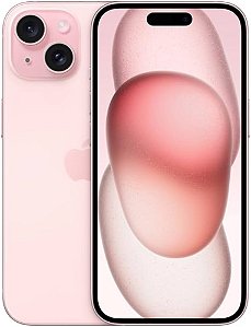 iPhone 15 Apple (256GB) , Pink Tela de 6,1", 5G e Câmera de 48 MP