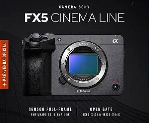 Câmera Sony FX5 Cinema (Corpo)
