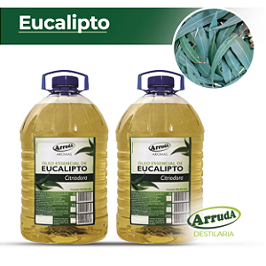 COMBO 2 UNIDADES - Óleo Essencial de Eucalipto Citriodora 5L cada